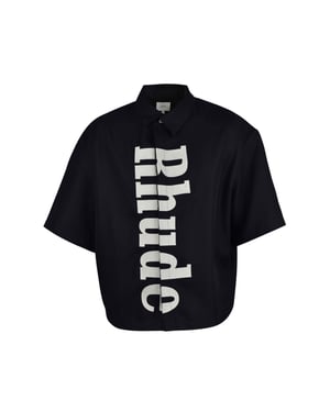 RHUDE Hemd Schwarz