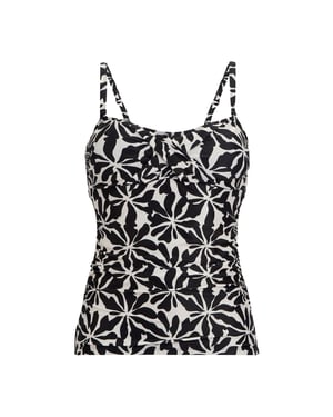 Regatta - "Aceana III" Tankini-Oberteil für Damen (Weiß/Schwarz)