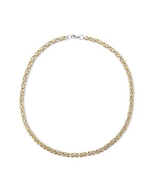 Steuer Modeschmuck Kette Königskette Edelstahl