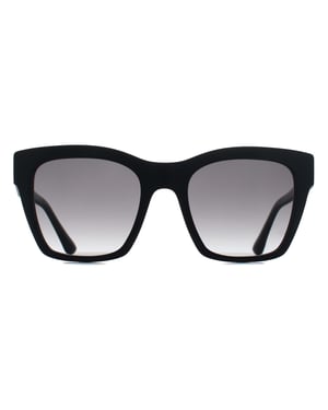 Dolce & Gabbana DG4384 501/8G schwarz grau Verlauf Sonnenbrille