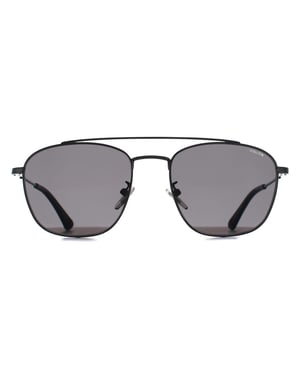 Police SPL996 Origins Lite 2 0568 Sonnenbrille aus glänzendem Bakelit rauchgrau