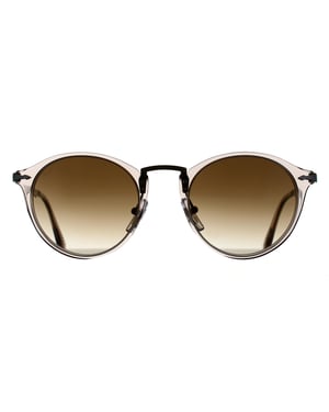 Persol PO3166S 124051 transparent braun grau klar Verlauf braun Sonnenbrille