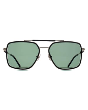 Salvatore Ferragamo SF298S 703 Gold schwarz grün Sonnenbrille