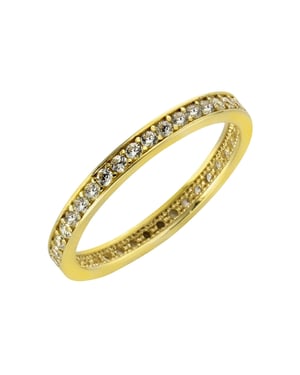 Fascination by Ellen K. Ring 375 Gold Zirkonia weiß Memoirering