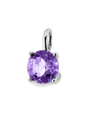 Orolino Anhänger 585 Gold mit echtem Amethyst 7mm
