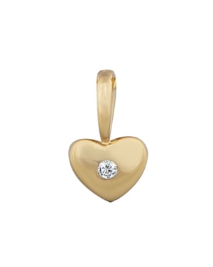 Orolino Anhänger 585 Gold Herz-Motiv mit Brillant 0,01ct.