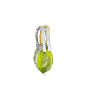 Fascination by Ellen K. Anhänger 375/-Gelbgold/Weißgold mit Peridot