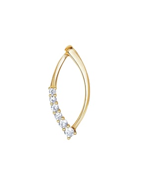 Fascination by Ellen K. Anhänger 375/- Gelbgold bicolor Zirkonia