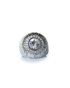 Dolce & Gabbana, silberner Ring von 1984 mit Stein