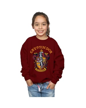 Harry Potter - Sweatshirt für Mädchen (Burgunderrot)