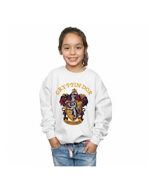 Harry Potter - Sweatshirt für Mädchen (Weiß)