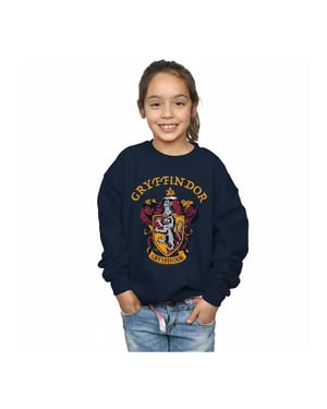 Harry Potter - Sweatshirt für Mädchen (Dunkles Marineblau)