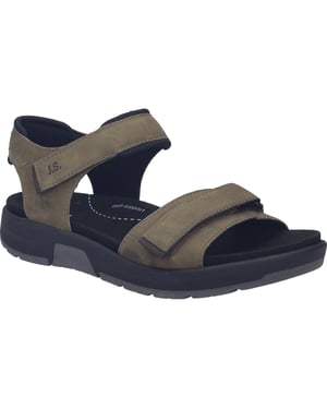 JOSEF SEIBEL Herren Sandale Emeric 10 in khaki-kombi