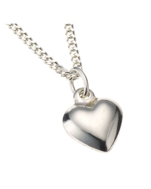 Zeeme for Kids Halskette Silber 925 Herz Motiv
