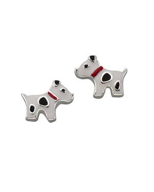 Zeeme for Kids Ohrringe Silber 925 Motiv Hund