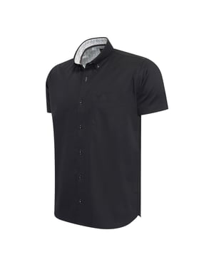 Cappuccino Italia Hemden Toscana Stretch Schwarz