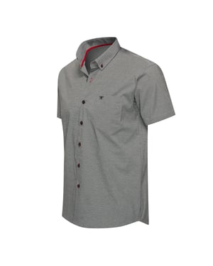 Cappuccino Italia Overhemden Bronte Stretch Schwarz