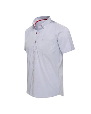 Cappuccino Italia Overhemden Bronte Stretch Blau