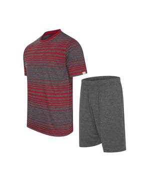 Cappuccino Italia Pyjama Venezia Pyjama Grau