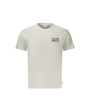 Pepe Jeans Bianco Baumwoll Herren T-Shirt