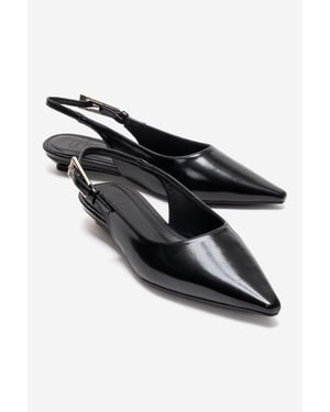 Jenna Slingback Pumps mit Spitzer Zehenpartie