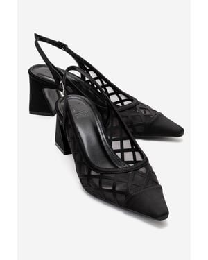 Alveron Blockabsatz Mesh Pumps