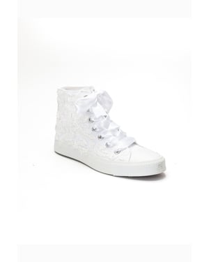 Isolde Schnürer Hoher Braut-Sneaker