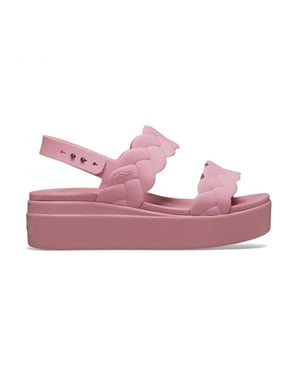 Crocs Brooklyn Woven Damen Sandalen Mit Rosettendetails Aus Thermoplast
