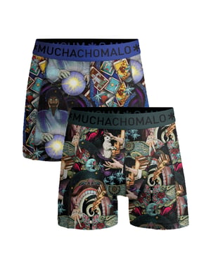 Muchachomalo Jungen Boxer Shorts - 2er Pack - Jungen Unterwäsche
