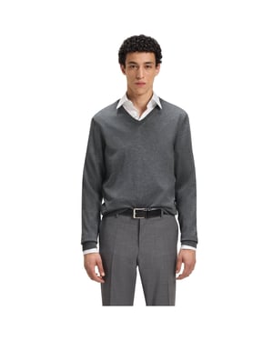 Melba V-Ausschnitt Pullover aus Schurwolle