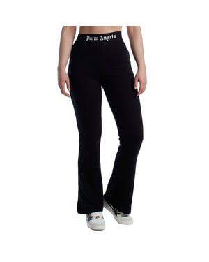 Damenweit geschnittene Sporthose PWCH017F23FLE0011010