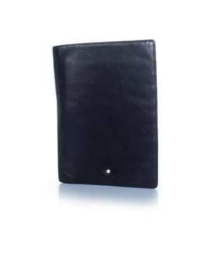 Montblanc, Ledergeldbörse mit Stift