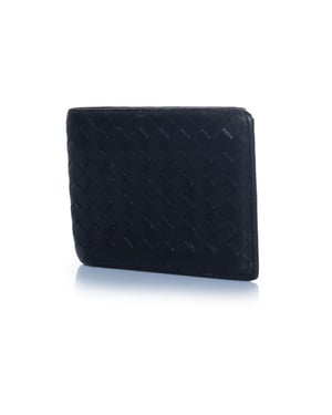 Bottega Veneta Pre-owned Pre-owned Geldbörse aus Intrecciato-Leder - Schwarz