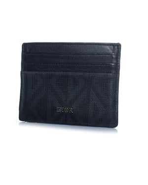 Dior, Kartenetui aus Monogram Canvas und Leder