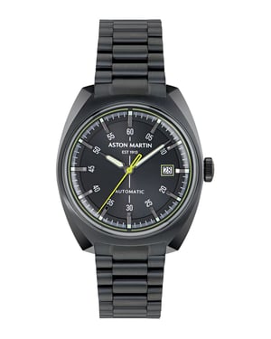 Aston Martin Zeitlos Ts2 Herren schwarze Uhr MTTS2S601