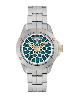 Aston Martin Thrill Rim Herren Silber Uhr MTRR1F505