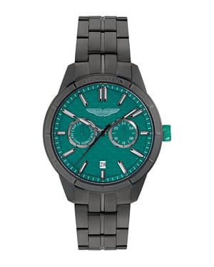 Aston Martin Icon Hdl Herren Schwarz Uhr MTIH2S601