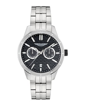 Aston Martin Icon Hdl Herren-Silberarmbanduhr MTIH2S603