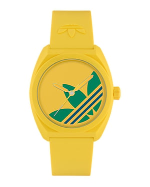 Adidas Originals Project Three Unisex Gelbe Uhr AOST26045