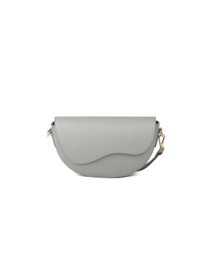 Giulia Monti Schultertasche Grau