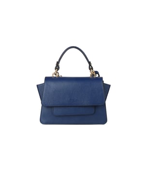 Giulia Monti Schultertasche Marineblau