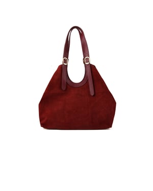 Giulia Monti Tote Bag Burgundy