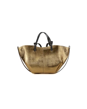 Giulia Monti Handtasche Gold Schwarz
