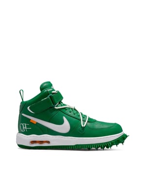 Off-White x Nike Air Force 1 Mid SP LTHR Sneakers