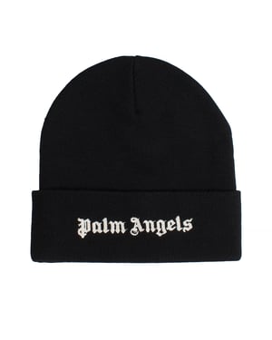 Strickmütze für Herren und Damen mit gesticktem Logo PWLC014F23FAB0011001