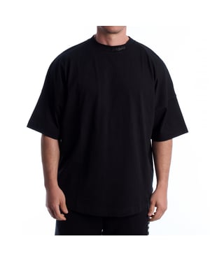 Oversized Kurzarm-T-Shirt für Herren PMAA002F22JER0031010