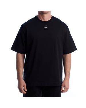 Herren Kurzarm-T-Shirt Scribble Diags 44MAA120G5J00E1001