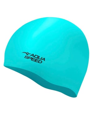 Damen Schwimmhaube für langes Haar | Extra Platz Weiche Silikonbeanie Bequemer Sitz