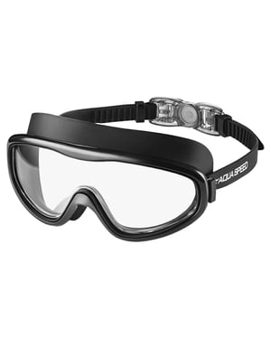 Herren Damen Weitwinkel Anti-Beschlag UV-Schutz Schwimmbrille