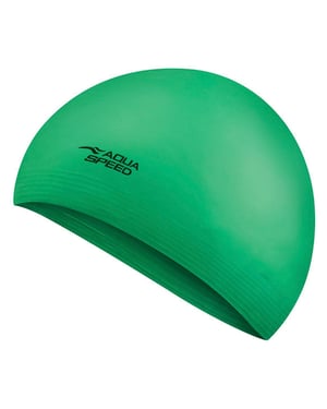 Unisex Erwachsene Weiches Latex Schwimmhaube | Bequeme elastische flexible Haube